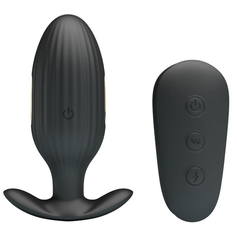 KELLY PLUG ANAL RECHARGEABLE VIBRATOR BLACK