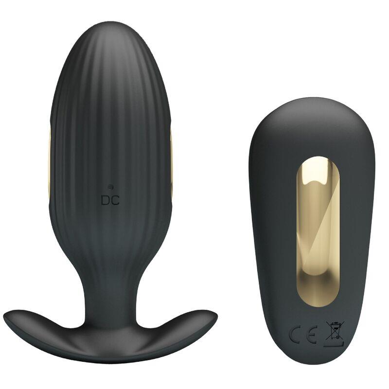 KELLY PLUG ANAL RECHARGEABLE VIBRATOR BLACK
