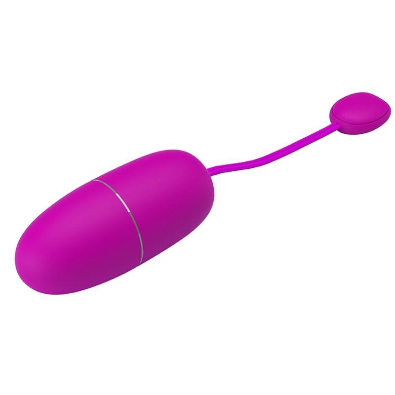 NYMPH VIBRATING EGG APP CONTROLLED PURPLE