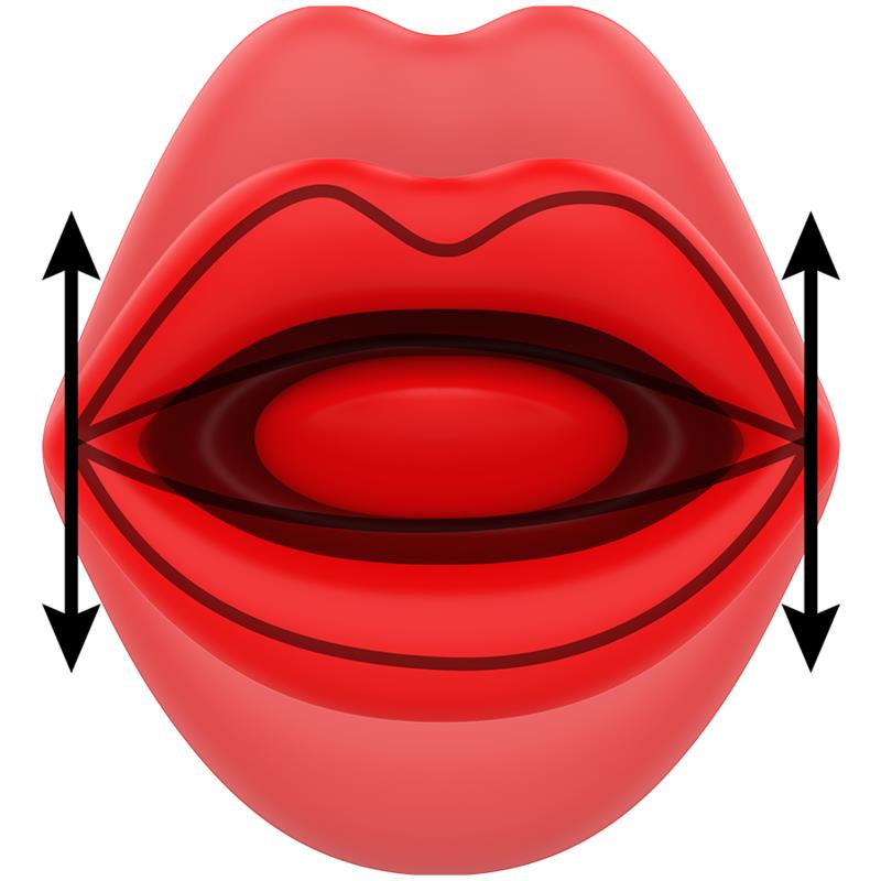 SIENA TRIPLE PLEASURE VIBRATING + BITING