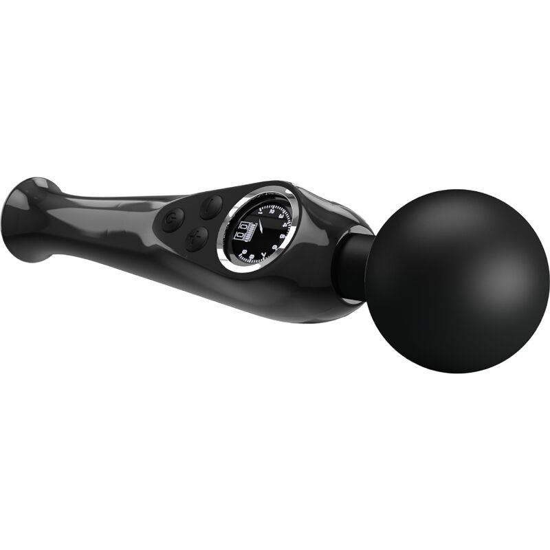 SKYLER VIBRATOR WAND BLACK