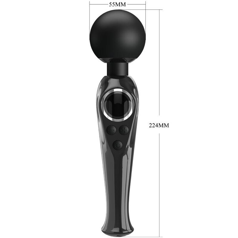 SKYLER VIBRATOR WAND BLACK