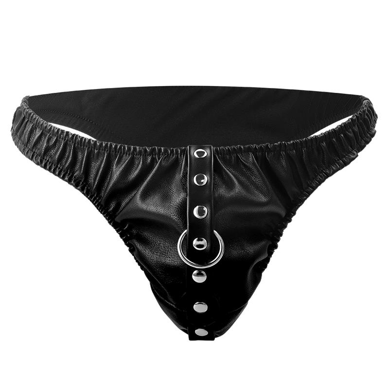 SUBMISSION THONG WITH METAL CHAIN