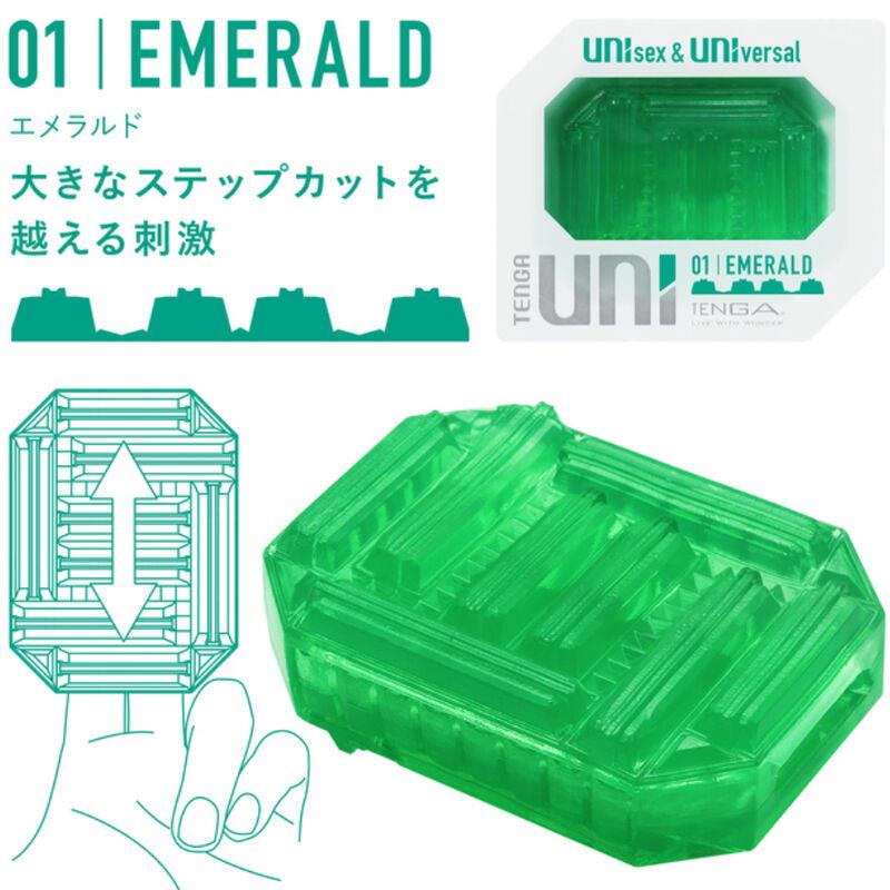 UNI EMERALD MASTURBATOR THIMBLE
