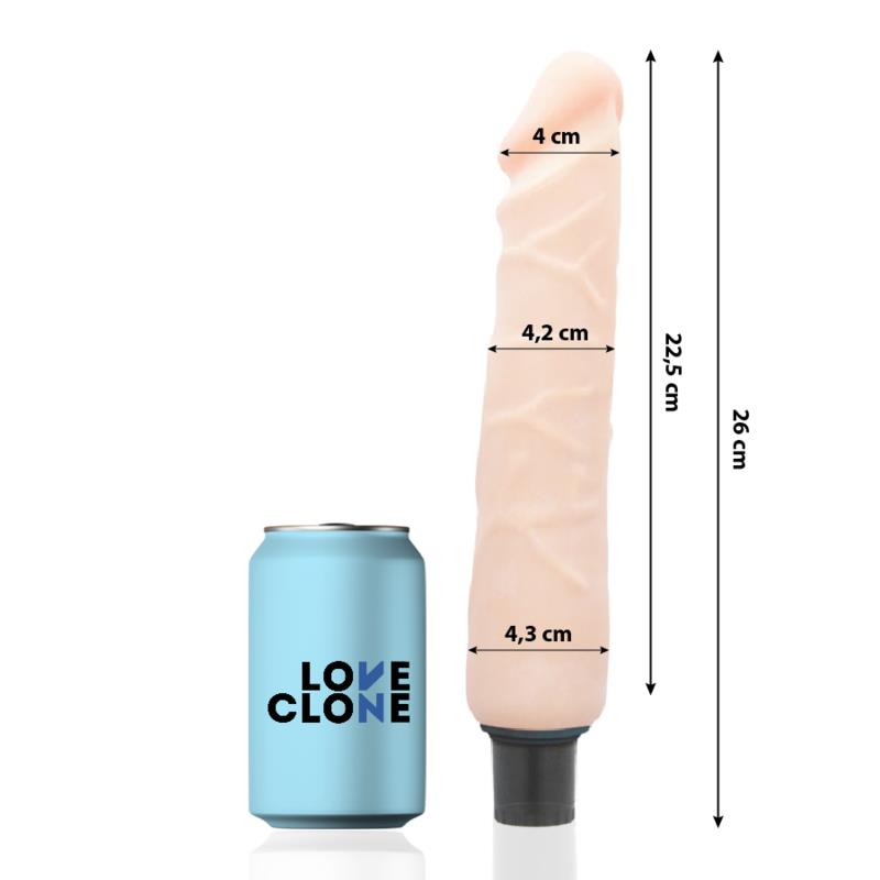 JANSEN SELF LUBRICATION VIBRATOR 26 CM -O- 4.2 CM