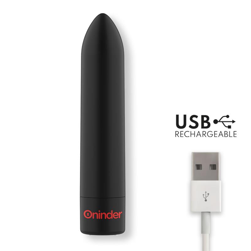 BERLIN BULLET VIBRATOR ČRN 9 NAČINOV 8.5 X 2 CM - BREZPLAČNA APLIKACIJA