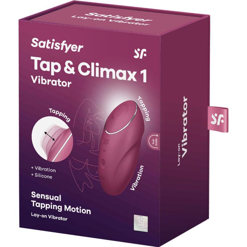 TAP & CLIMAX 1 LAY-ON VIBRATOR RED