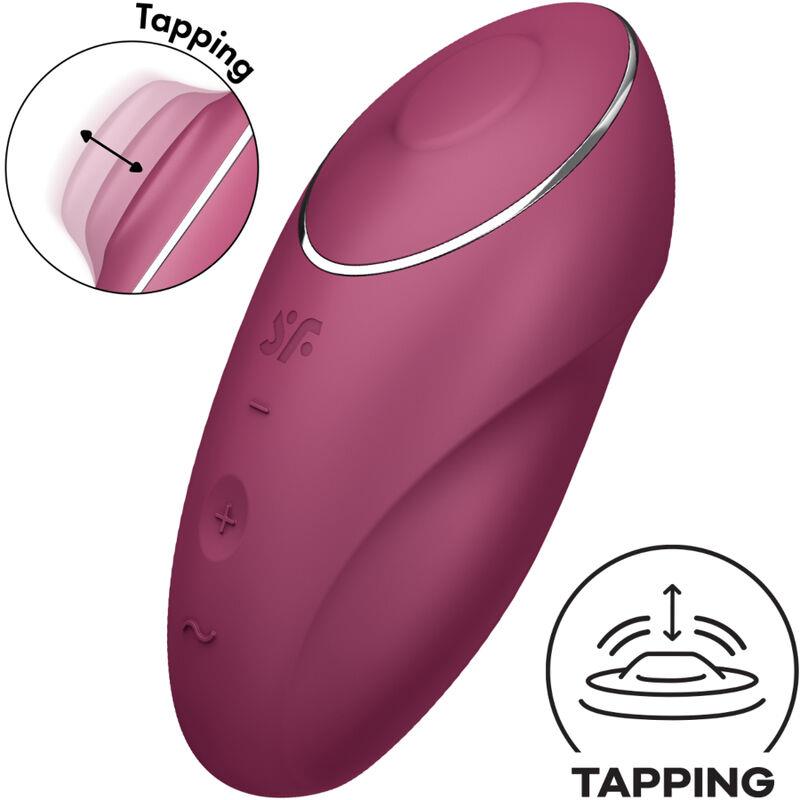TAP & CLIMAX 1 LAY-ON VIBRATOR RED