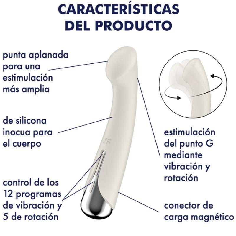 SPINNING G-SPORT 1 ROTIRAJOČI VIBRATOR RDEČ