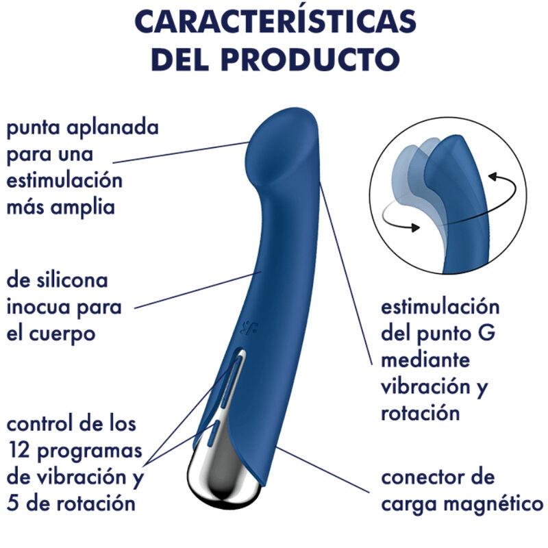 SPINNING G-SPORT 1 ROTIRAJOČI VIBRATOR RDEČ