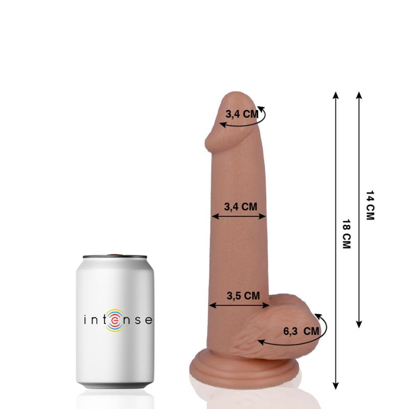 10 REALISTIC COCK 18 CM -O- 3.4 CM
