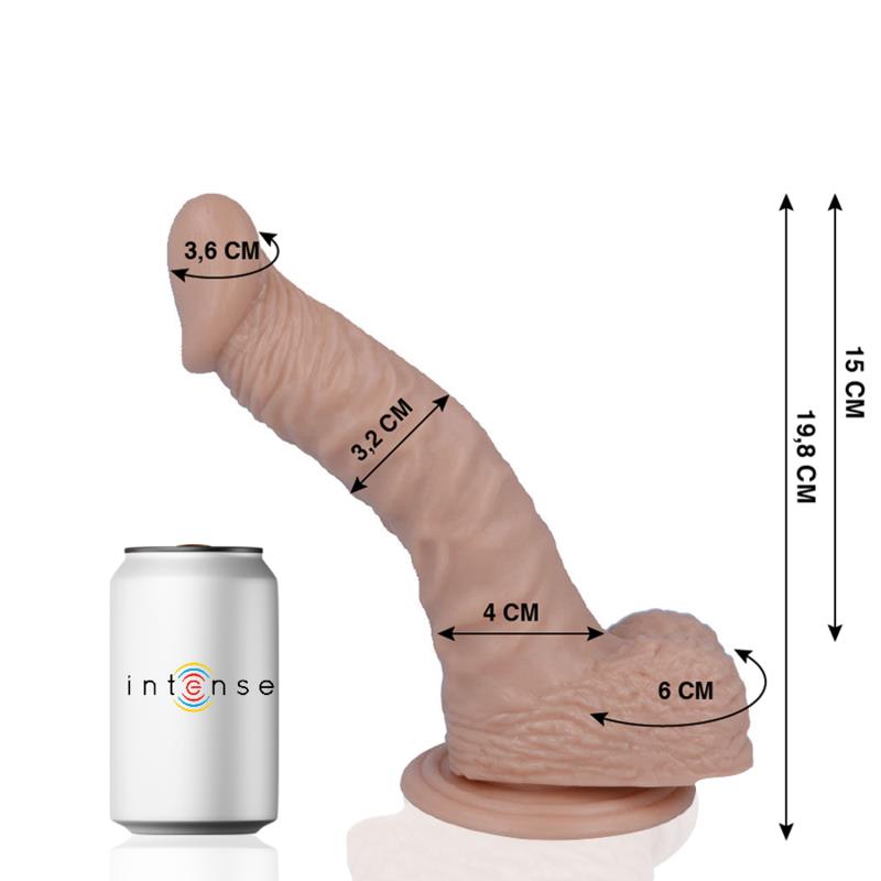 18 REALISTIC COCK 19.8 CM -O- 3.2 CM