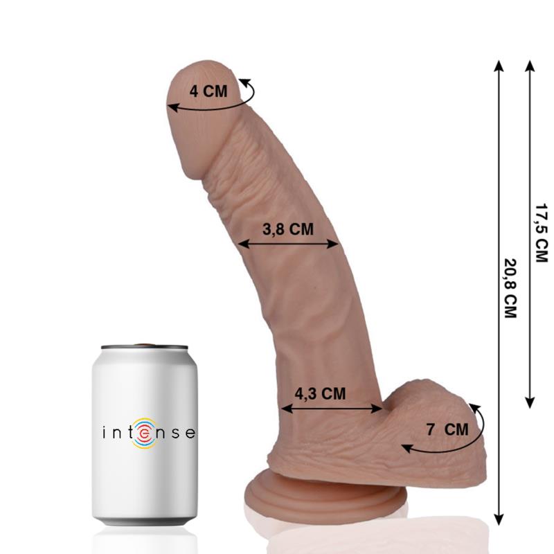 23 REALISTIC COCK 20.8 CM -O- 3.8 CM