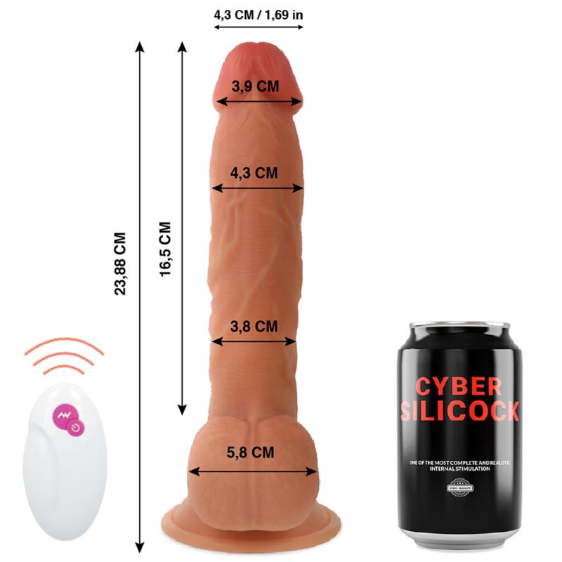 REMOTE CONTROL REALISTIC MR JOHN 23.88 CM -O- 4.3 CM
