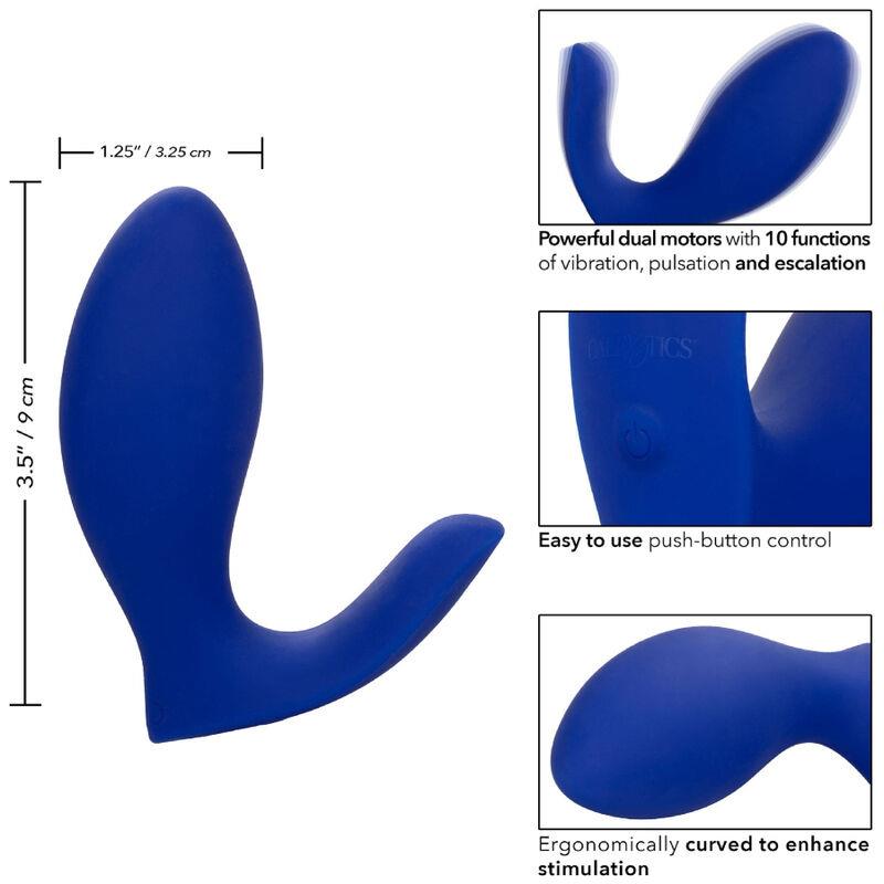 ADMIRAL RIMMING PROSTATE STIMULATOR & VIBRATOR BLUE