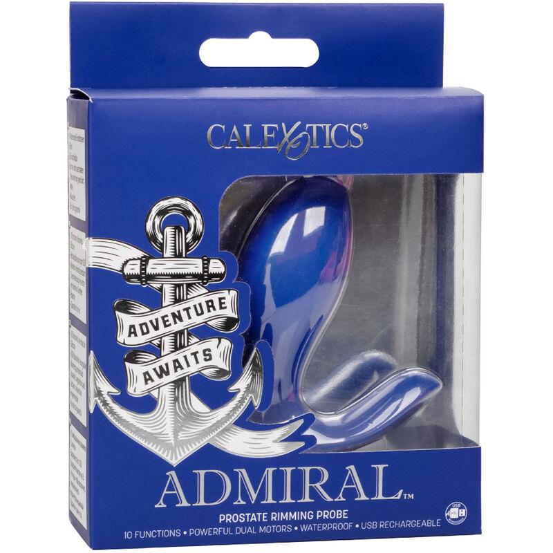 ADMIRAL RIMMING PROSTATE STIMULATOR & VIBRATOR BLUE