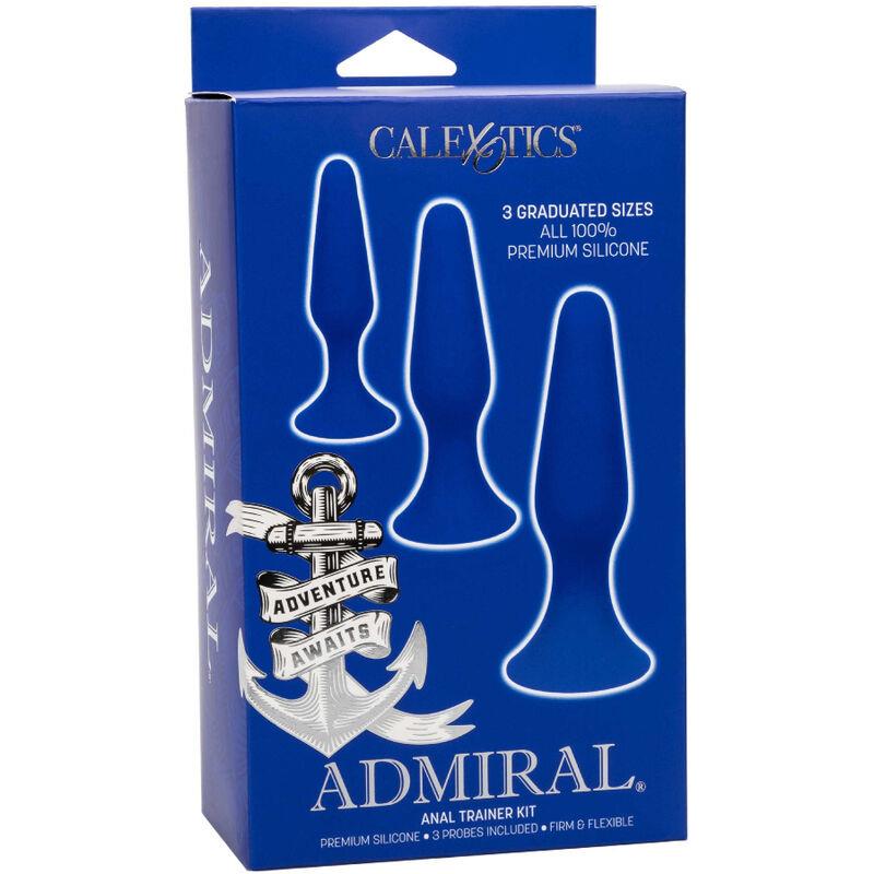 ADMIRAL KIT 3 ANAL PLUG BLUE