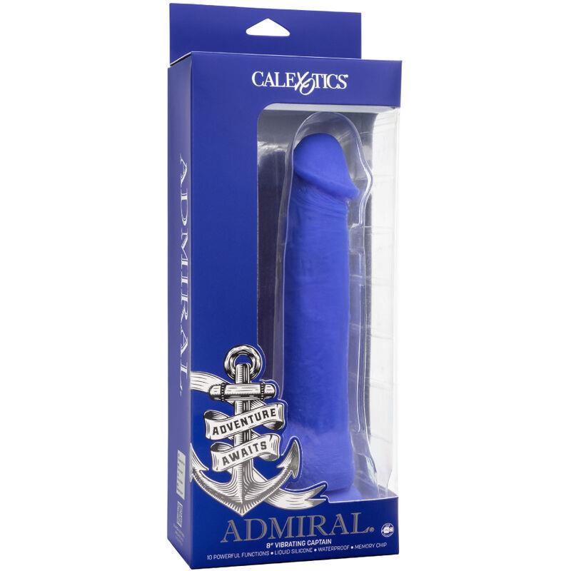 ADMIRAL CAPTAIN REALISTIC DILDO VIBRATOR BLUE