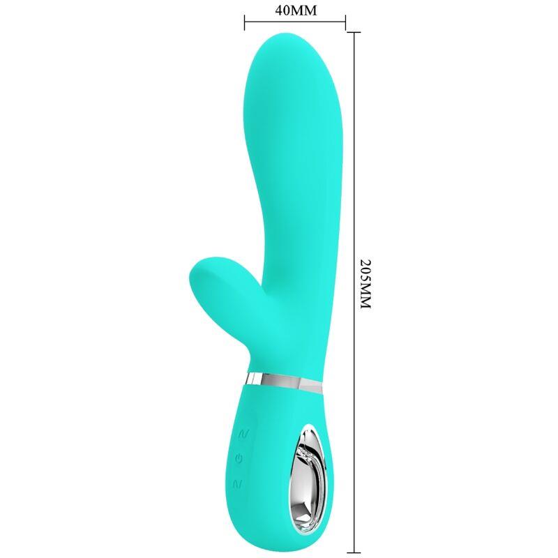 THOMAS MULTIFUNCTION G-SPOT VIBRATOR AQUA GREEN