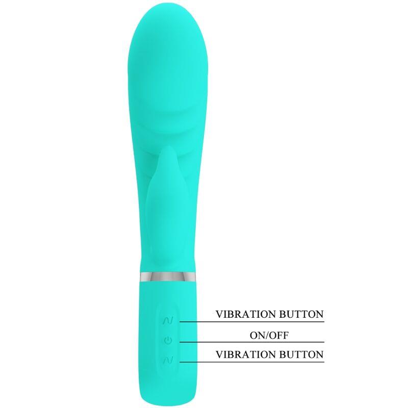 PRESCOTT MULTIFUNCTION G-SPOT VIBRATOR AQUA GREEN