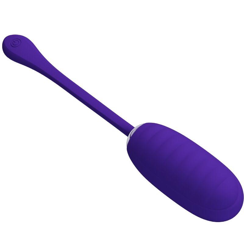 KIRK RECHARGEABLE VIBRATING EGG PURPLE