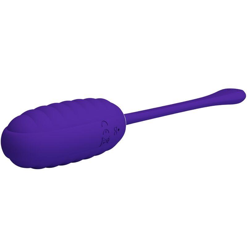 KIRK RECHARGEABLE VIBRATING EGG PURPLE