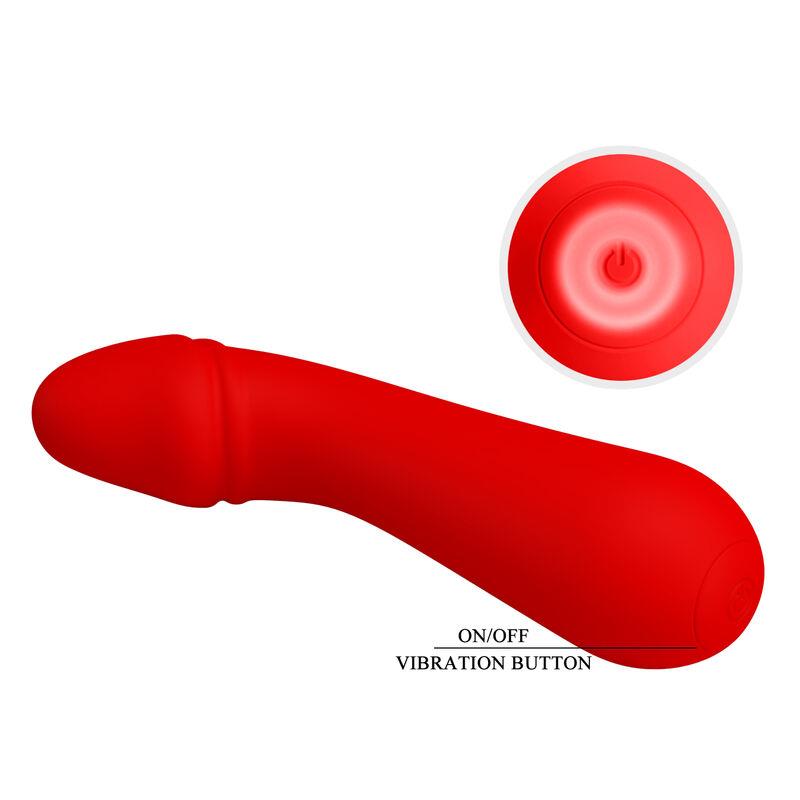CETUS POLNILNI VIBRATOR RDEČ