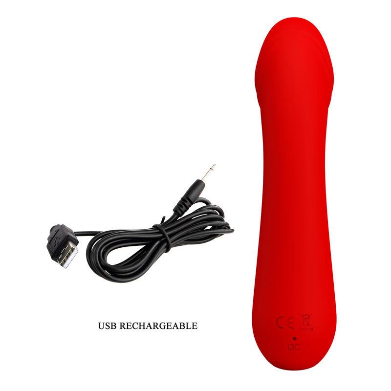 CETUS POLNILNI VIBRATOR RDEČ