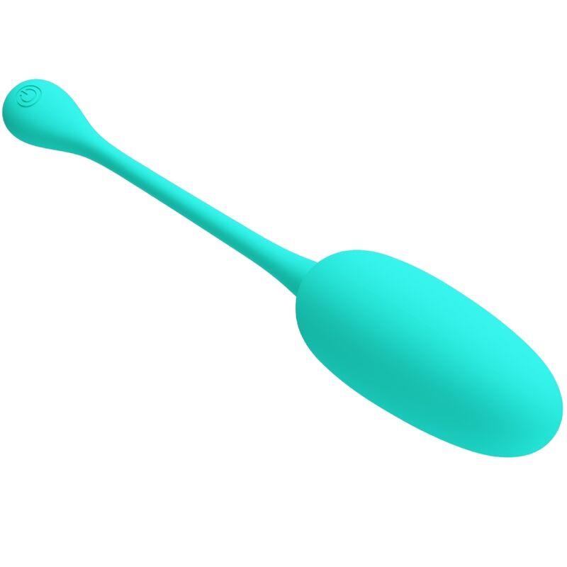 KNUCKER WATER GREEN RECHARGEABLE VIBRATING EGG