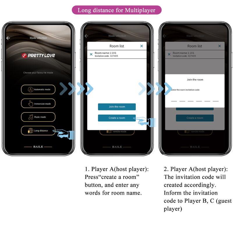 CATALINA VIBRATOR APP REMOTE CONTROL PURPLE