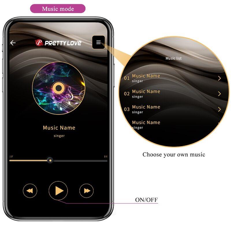 ELVIRA KEGEL KROGLE APLIKACIJA DALJINSKI KONTROL VIJOLIČNA