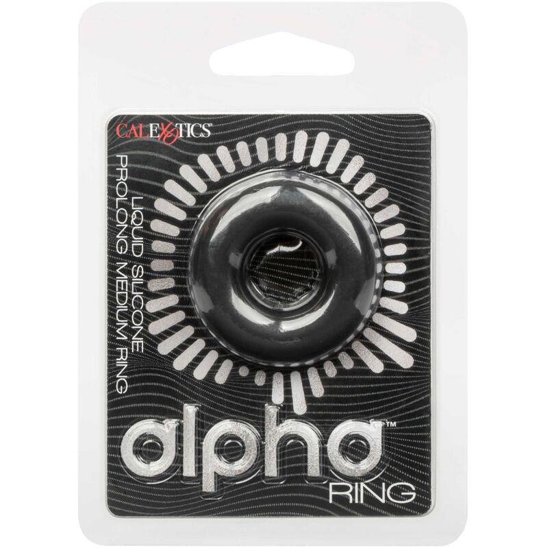 ALPHA PROLONG MEDIUM RING BLACK