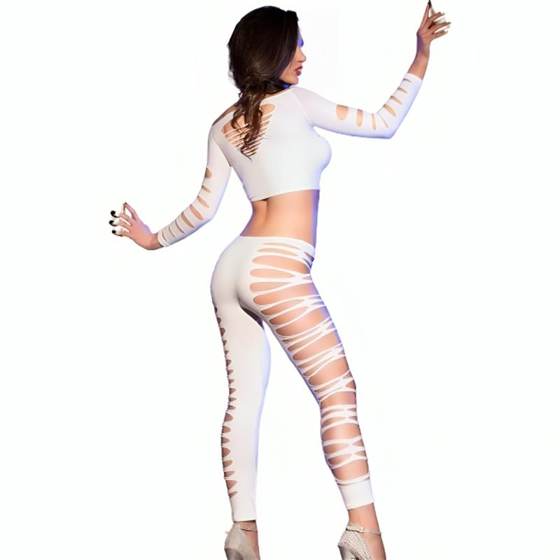 CR 3654 TOP & LEGGINS ČRNA S/M
