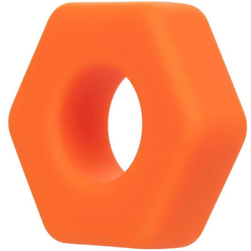 ALPHA PROLONG SEXAGON RING ORANGE