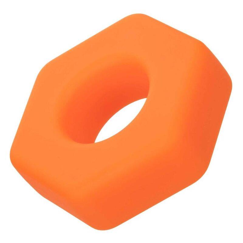 ALPHA PROLONG SEXAGON RING ORANGE