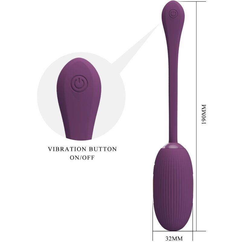 DOREEN PURPLE RECHARGEABLE VIBRATING EGG