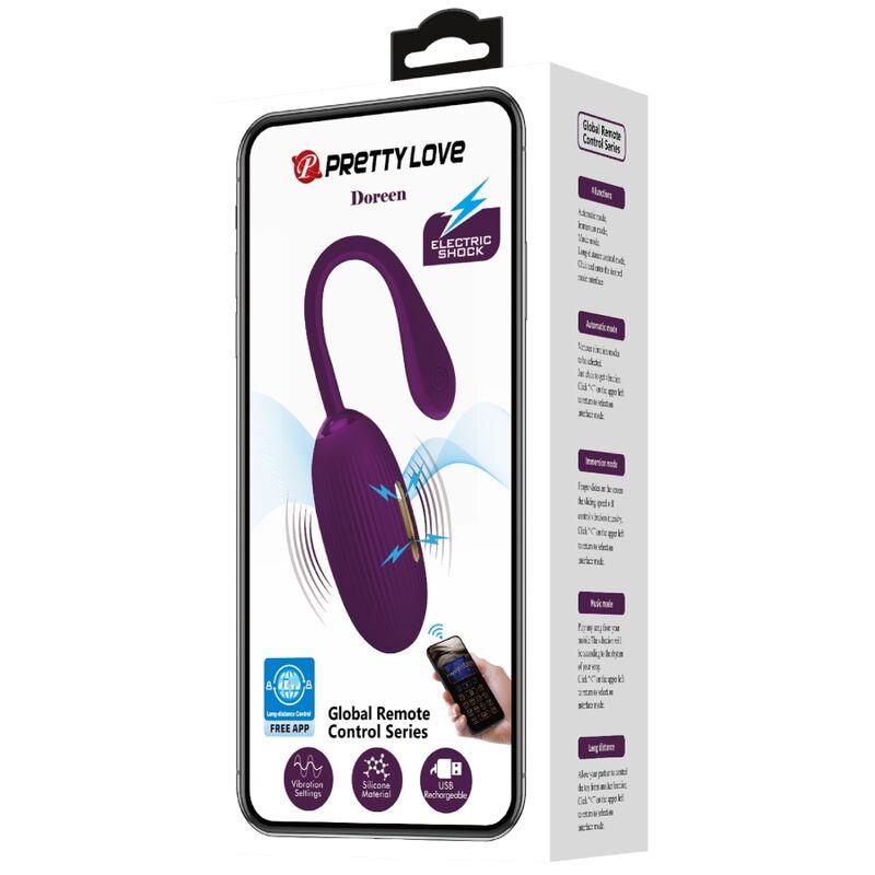 DOREEN PURPLE RECHARGEABLE VIBRATING EGG