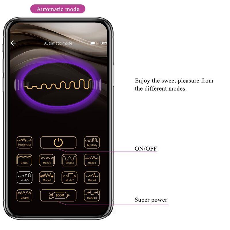 DOREEN PURPLE RECHARGEABLE VIBRATING EGG