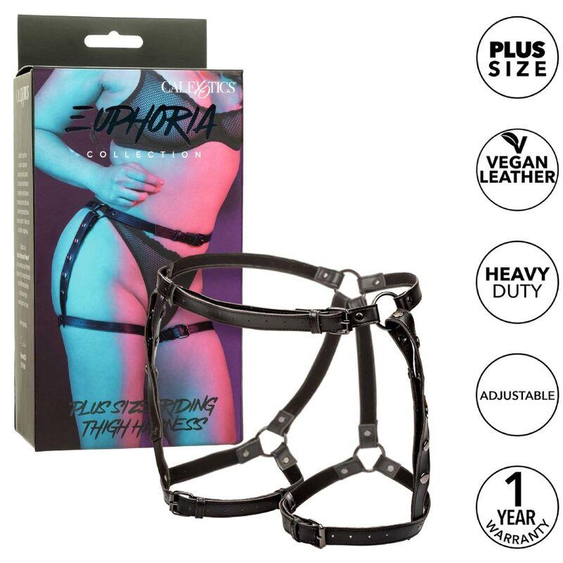 EUPHORIA PLUS SIZE RIDING THIGH HARNESS