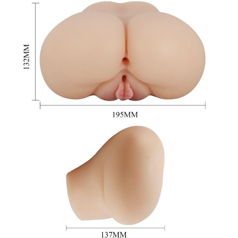 REALISTIČNA VAGINA I ANUS LUNA VIBRATOR