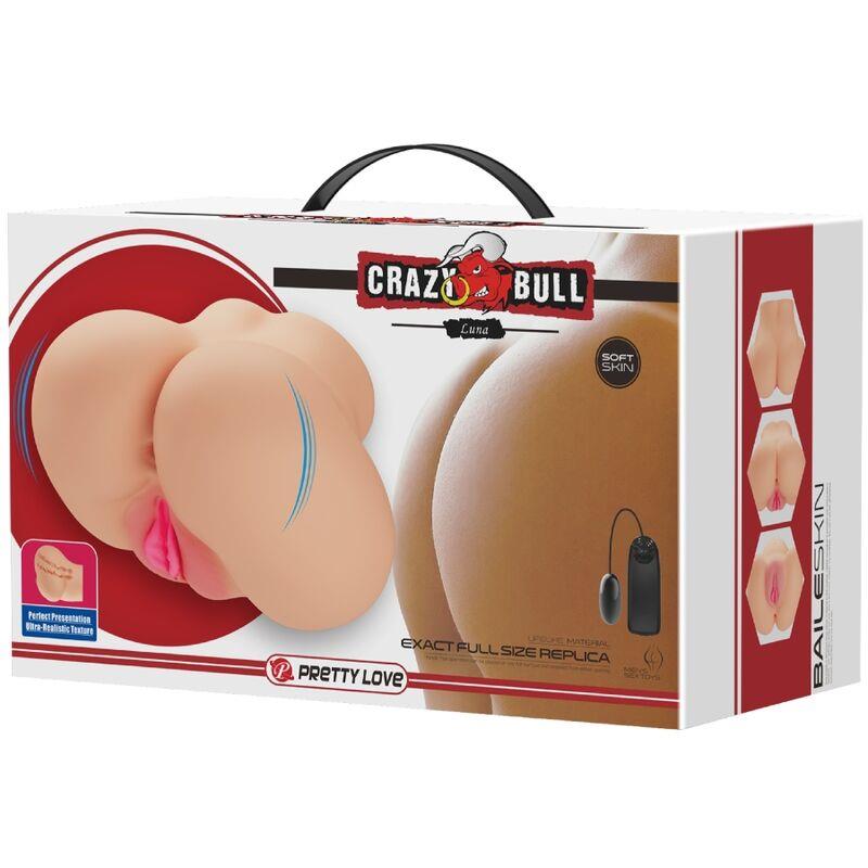REALISTIČNA VAGINA I ANUS LUNA VIBRATOR