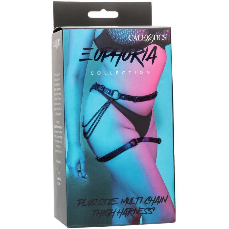 EUPHORIA PLUS SIZE MULTI CHAIN THIGH HARNESS
