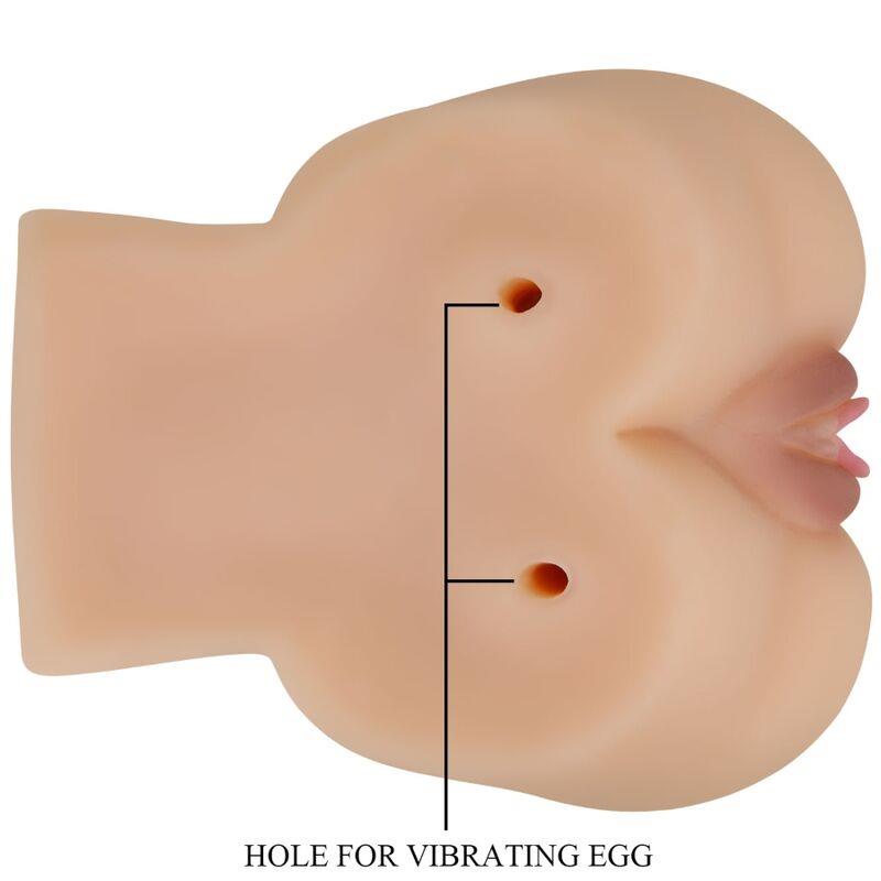 REALISTIC VAGINA AND ANUS KYLIE VIBRATOR