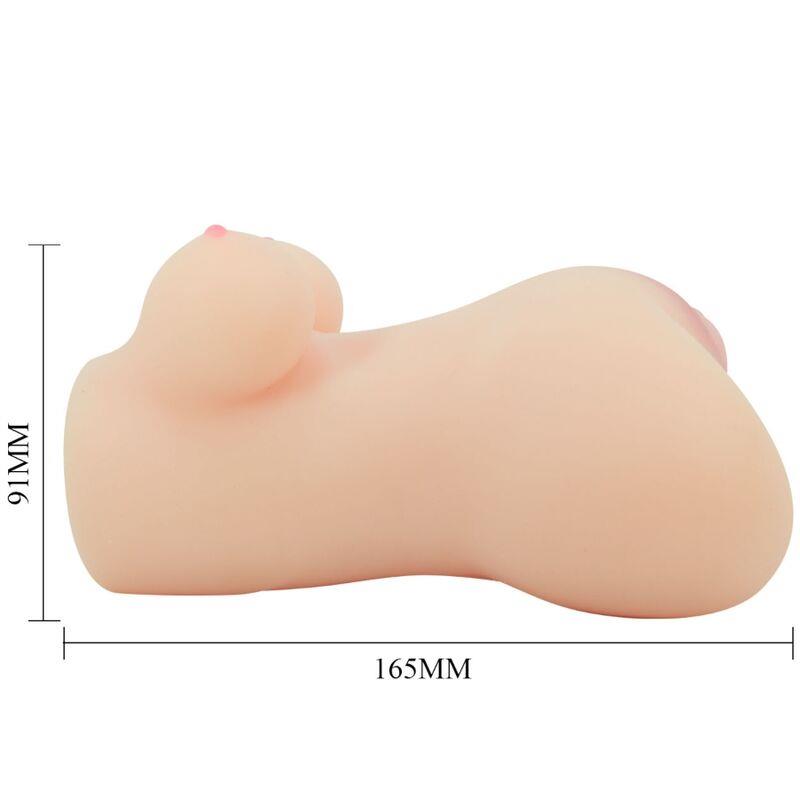 REALISTIC VAGINA AND ANUS HANNAH VIBRATOR