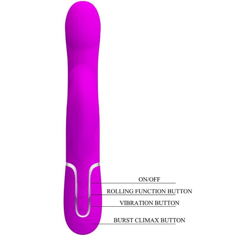 RABBIT VIBRATOR PERLE VIOLET