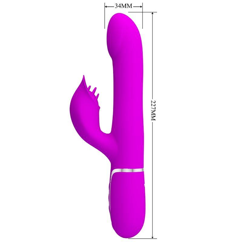 RABBIT VIBRATOR PERLE VIOLET