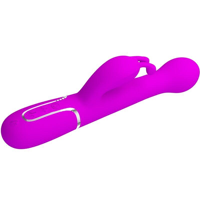 DEJON RABBIT VIBRATOR 3 V 1 MULTIFUNKCIONALNI VIJOLIČNI