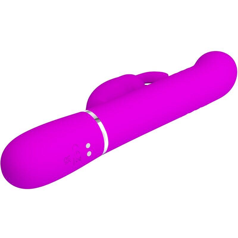 COALE RABBIT VIBRATOR PERLE VIJOLIČNE