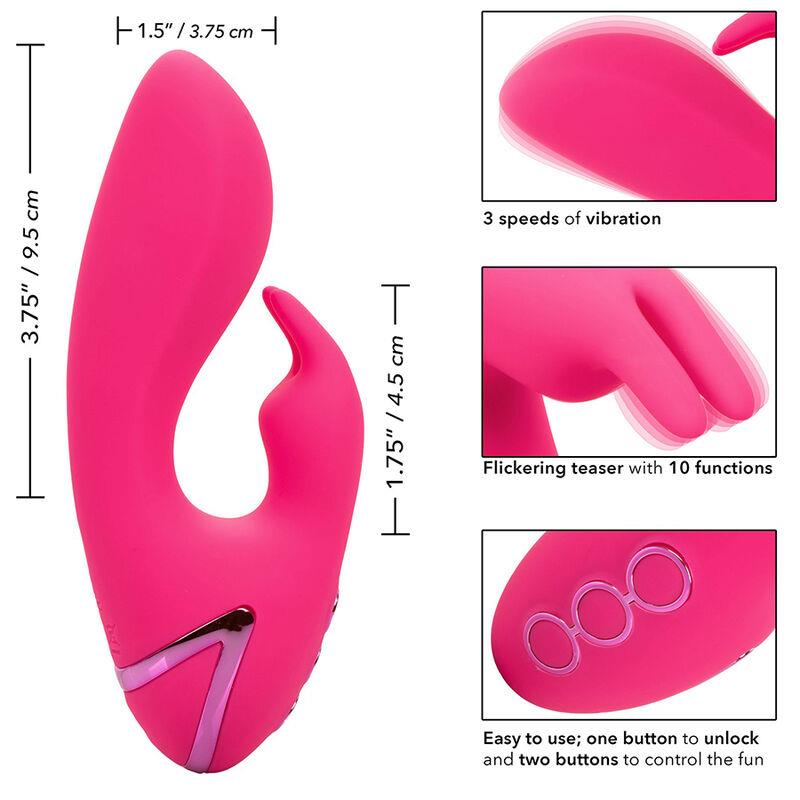 SO. CAL SUNSHINE VIBRATOR RABBIT FUCHSIA BY CALIFORNIA DREAMING