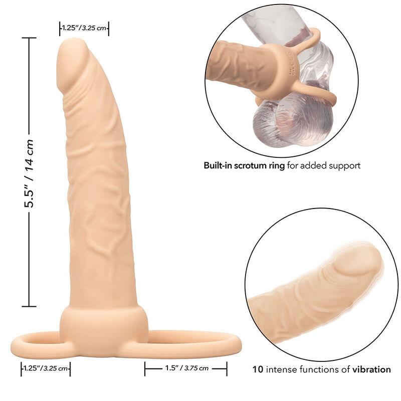 PERFORMANCE MAXX RECHARGABLE DUAL PENETRATOR LIGHT SKIN
